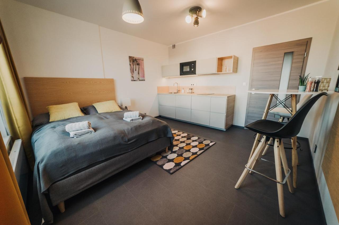 比尔森Beautiful New Studio, 400M From The Square公寓 外观 照片